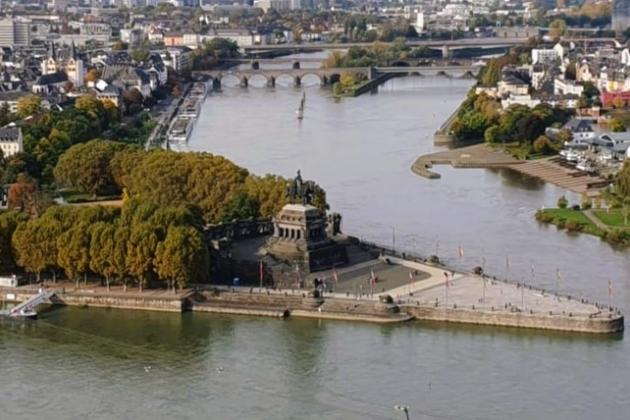 Deutsches Eck in Koblenz